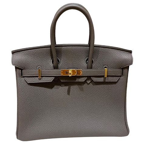 hermes gray bag.